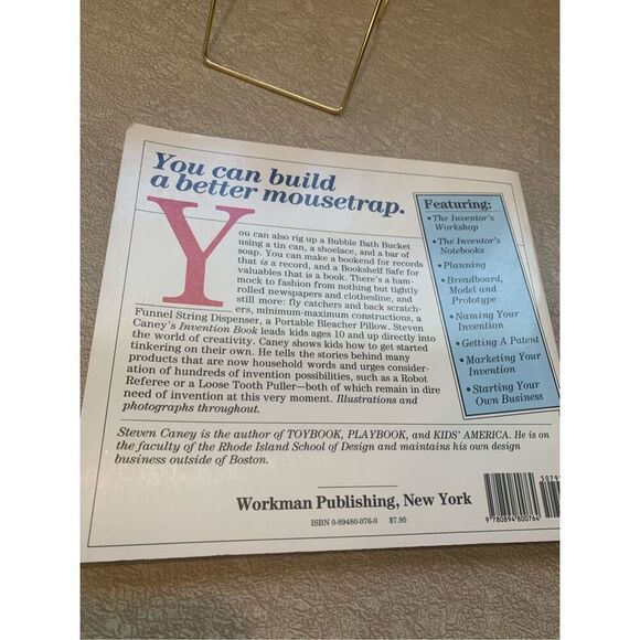 Children’s Invention Book Steven Caney Paperback stories projects for kids - Picture 9 of 9